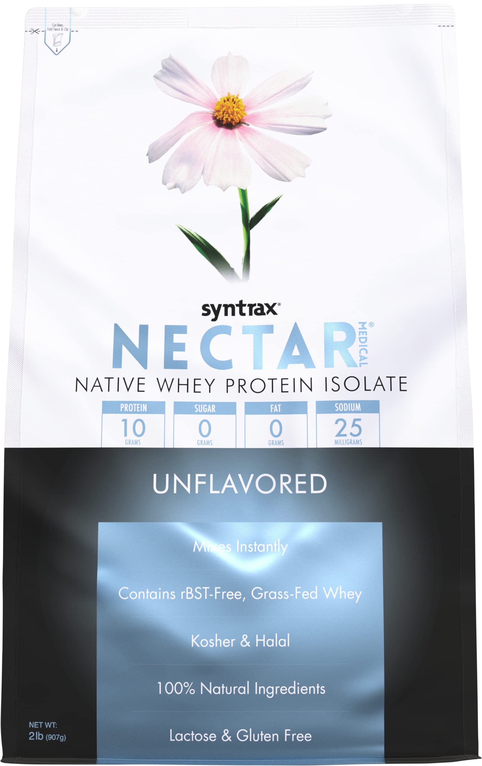 Syntrax Nectar Medical – protéine iso native, source pure idéale dans les boissons quotidiennes.