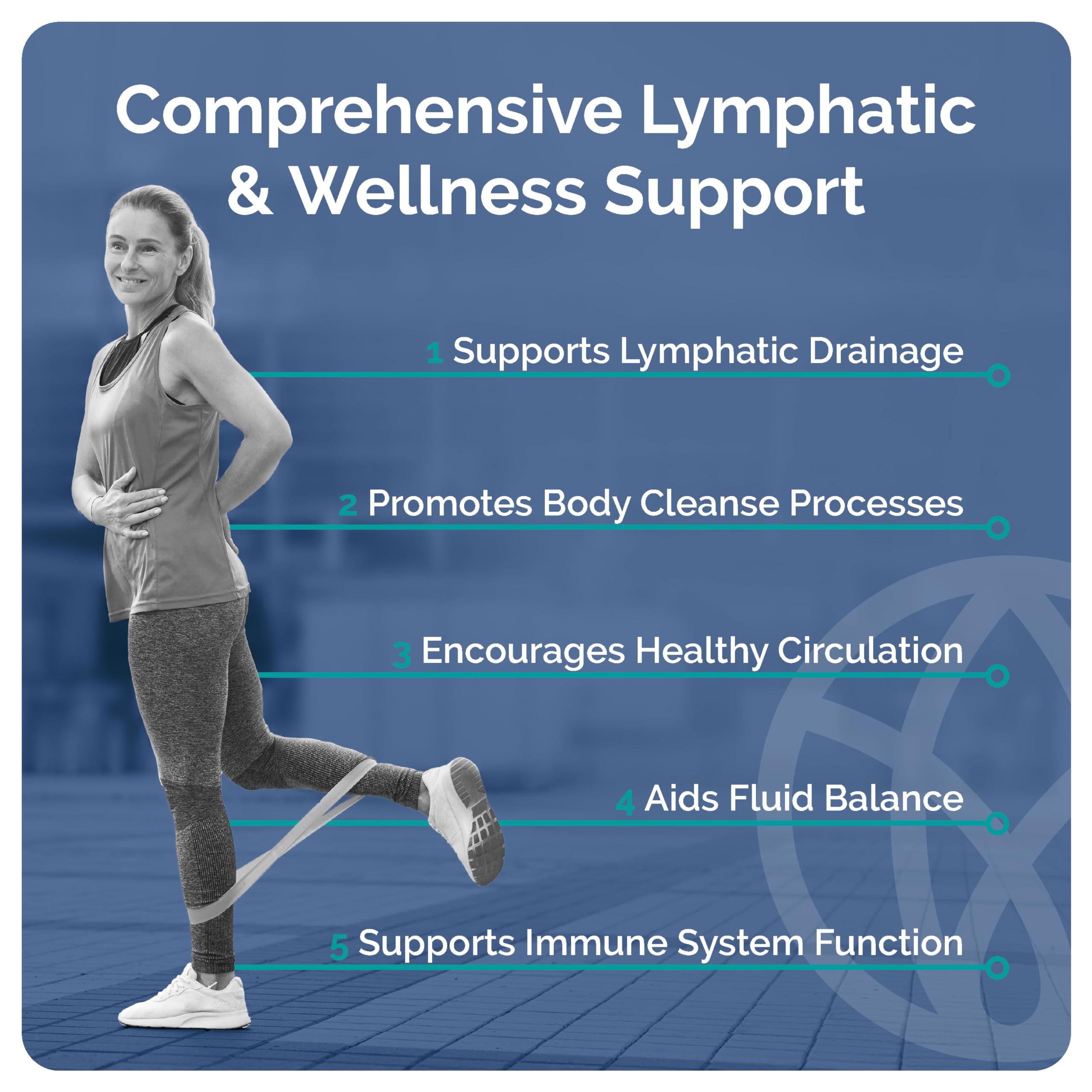 LymphaFlo SYNVITE – échinacée et nutriments pour le soutien immunitaire quotidien.