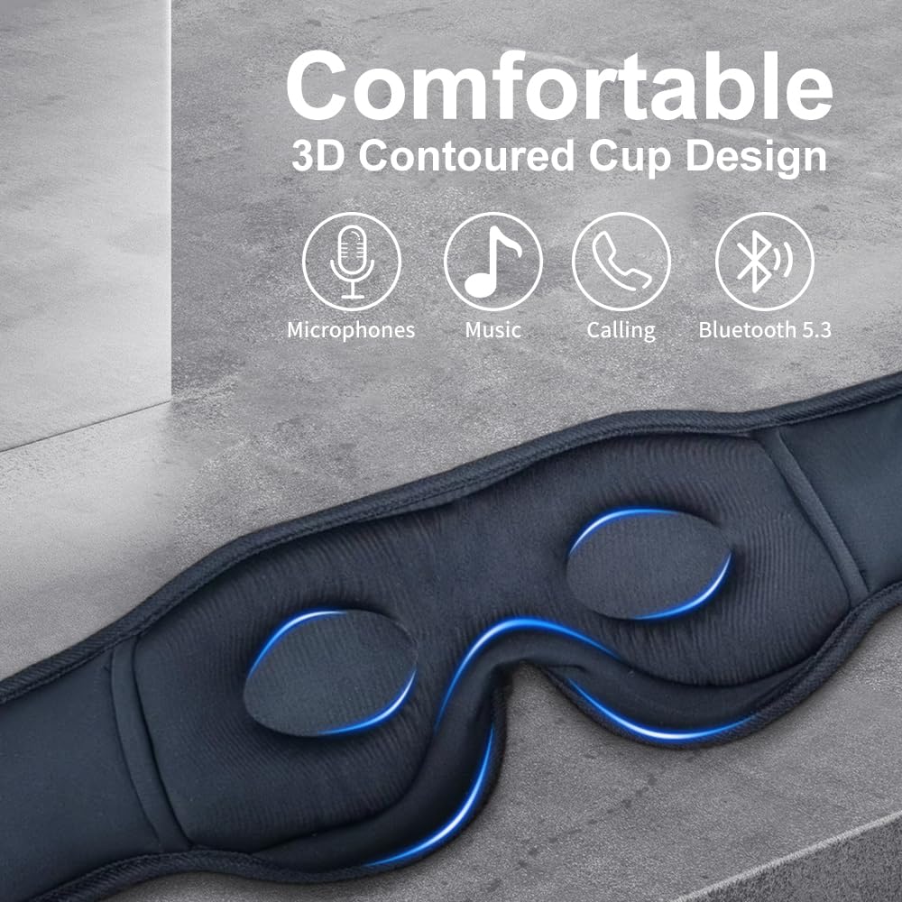 SYPVRY confort ergonomique 3D protège les yeux et bloque la lumière.