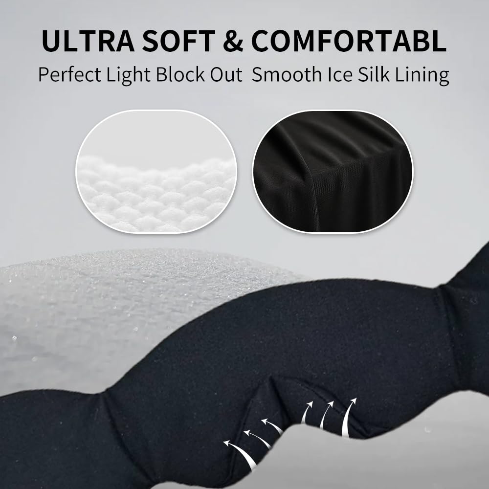 SYPVRY design 3D assure confort oculaire et blocage lumineux agréable.