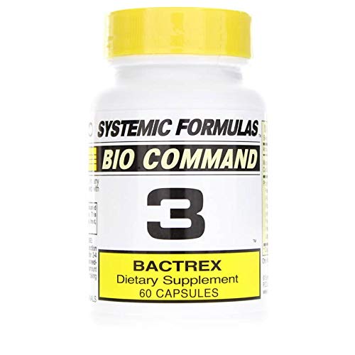 Bouteille SYSTEMIC Formulas 3 BACTREX, soutien potentiel de l'équilibre intestinal.