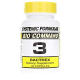 Bouteille SYSTEMIC Formulas 3 BACTREX, soutien potentiel de l'équilibre intestinal.