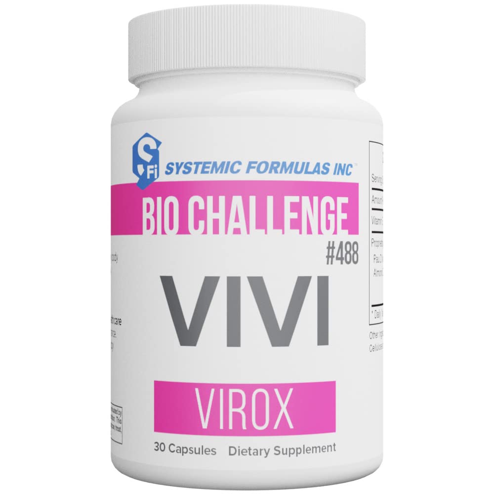 Vivi Virox Systemic Formulas, flacon 30 gélules soutient l'immunité au quotidien