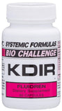 KDIR Fluidren par Systemic Formulas, bouteille avec étiquette, soutien potentiel à la fonction rénale.