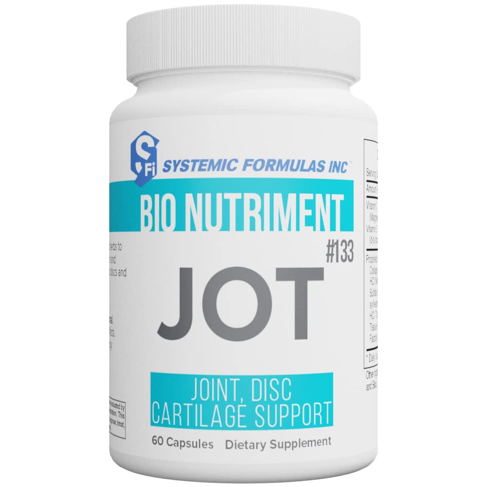 Systemic Formulas JOT – capsules dans l’emballage, soutien potentiel des articulations