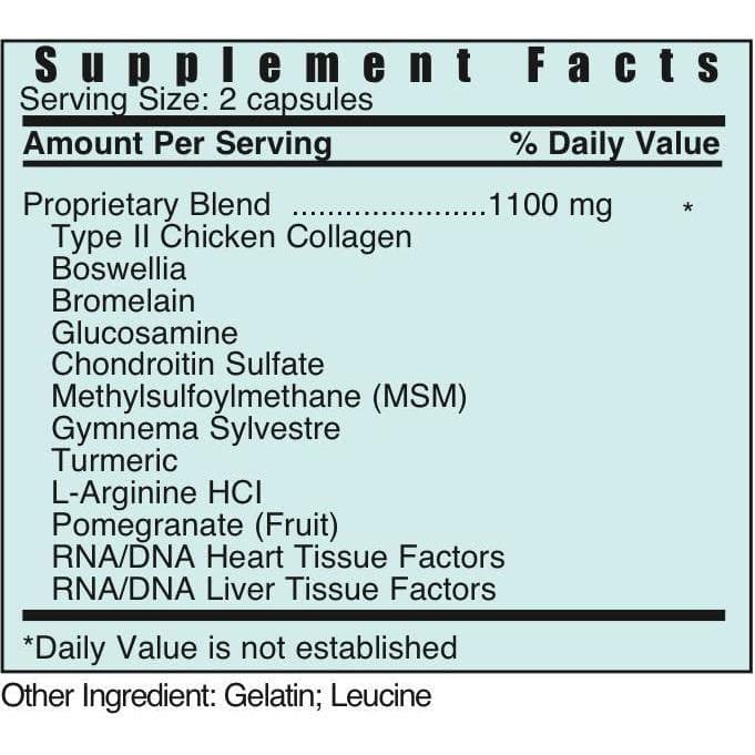 Systemic Formulas JOT – dosage quotidien visible sur l’étiquette