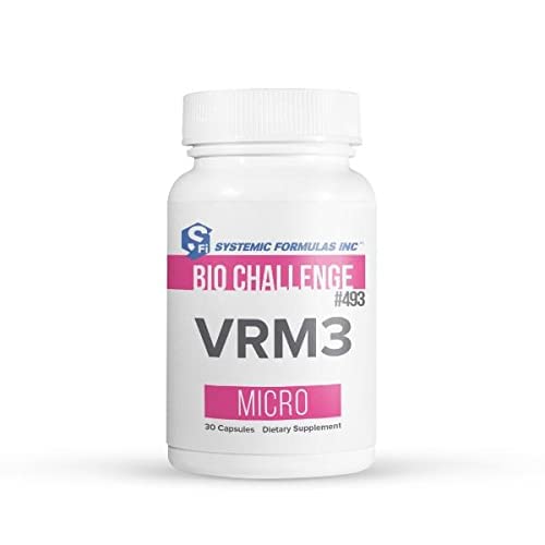Systemic Formulas VRM3 — bouteille de 30 capsules pour le soutien du microbiome