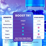 Syvor Boost TRT étiquette nutrition, informations claires