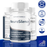 Syvor Neurosilence – bouteille ouverte montrant les capsules, utilisation facile.