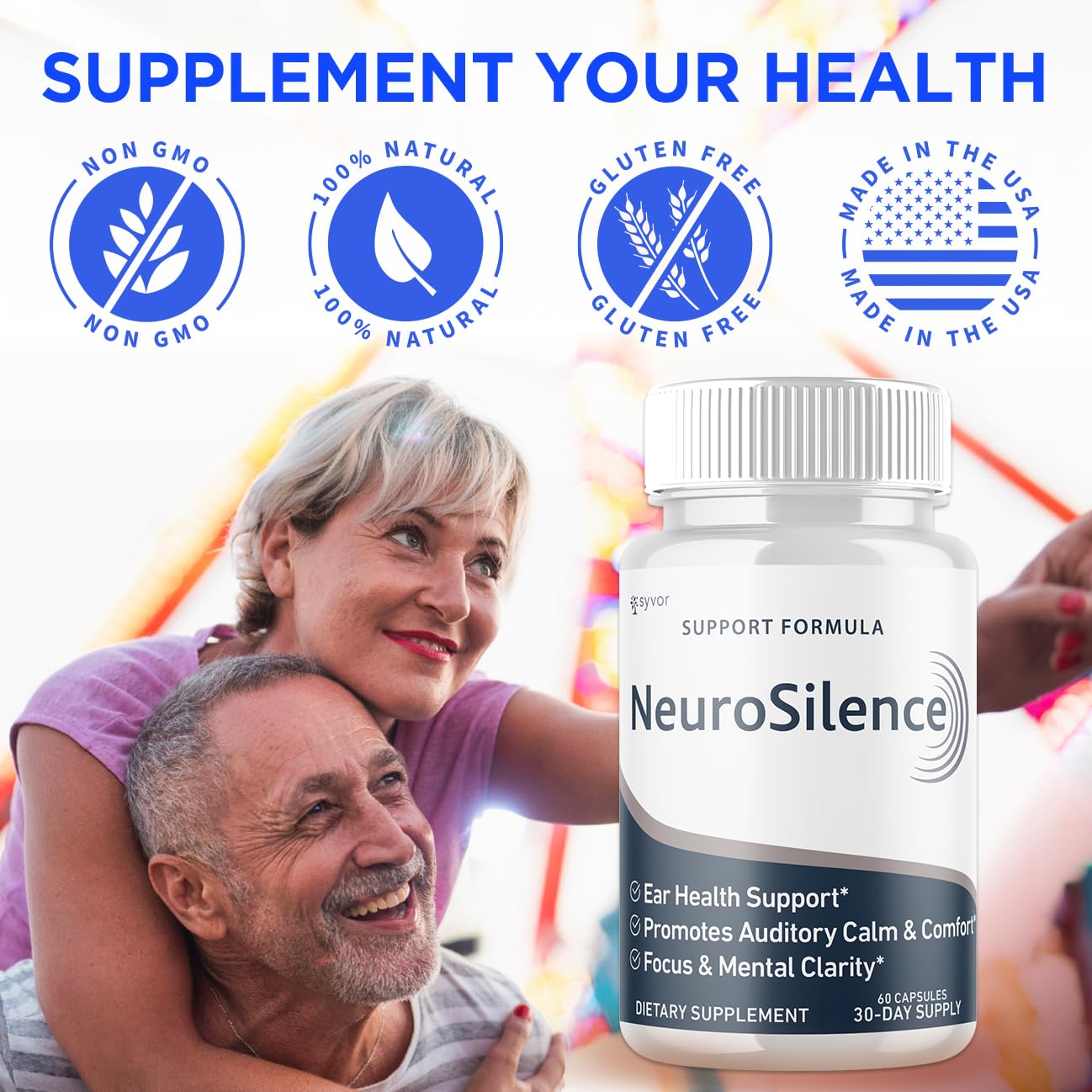 Syvor Neurosilence – étiquette claire et notice utile pour les consommateurs responsables.