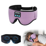 SYPVRY masque yeux Bluetooth violet: confort et blocage lumineux