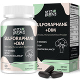 SYZY GENICS bouteille sulforaphane montrant le format végan et pratique