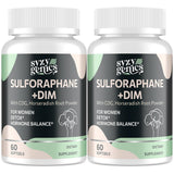 SYZY GENICS sulforaphane en bouteille vegan, soutien potentiel à l'équilibre quotidien.