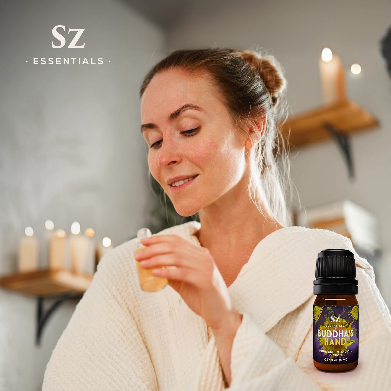 Sz Essentials application topique: diluer doucement pour parfums corporels.