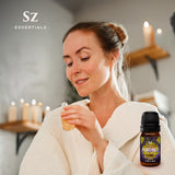 Sz Essentials application topique: diluer doucement pour parfums corporels.