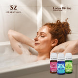 Sz Essentials Lotus Blanc Ambiance - crée une atmosphère sereine au quotidien.