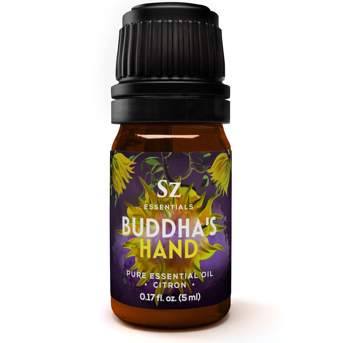 Sz Essentials Buddha’s Hand, main de Bouddha — huile essentielle pure pour parfums fins.