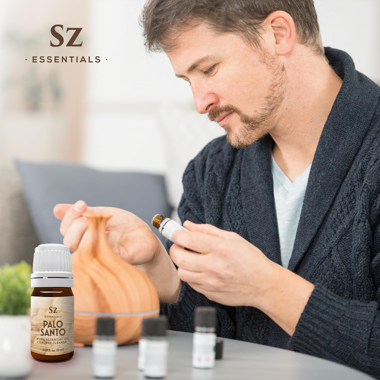 Sz Essentials Palo Santo usage polyvalent, diffusion et rituels zen.