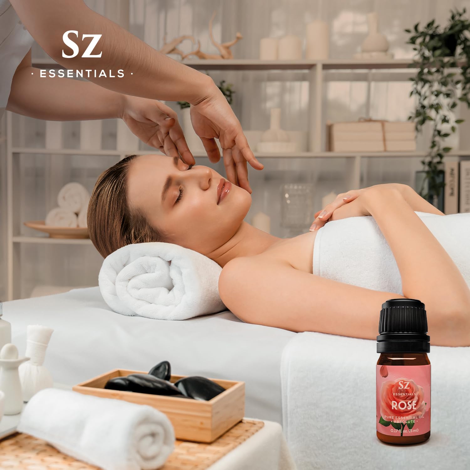 Sz Essentials Rose Absolute – diffusion douce pour une atmosphère relaxante