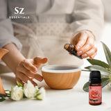 Sz Essentials Rose Absolute – usage capillaire avec parfum floral et hydratation légère