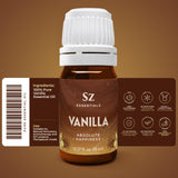 Sz Essentials Vanille - Arôme exotique idéal pour diffuser en aromathérapie.