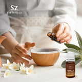 Sz Essentials Vanille - Flacon compact 5 ml, pratique pour voyages et kits bien-être.