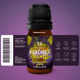 Sz Essentials main de Bouddha, zeste de citron, arôme candide pour mélanges gourmands.