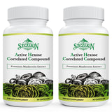 SZCZEKIN Active Hexose: bouteille avec capsules, soutien potentiel du système immunitaire.