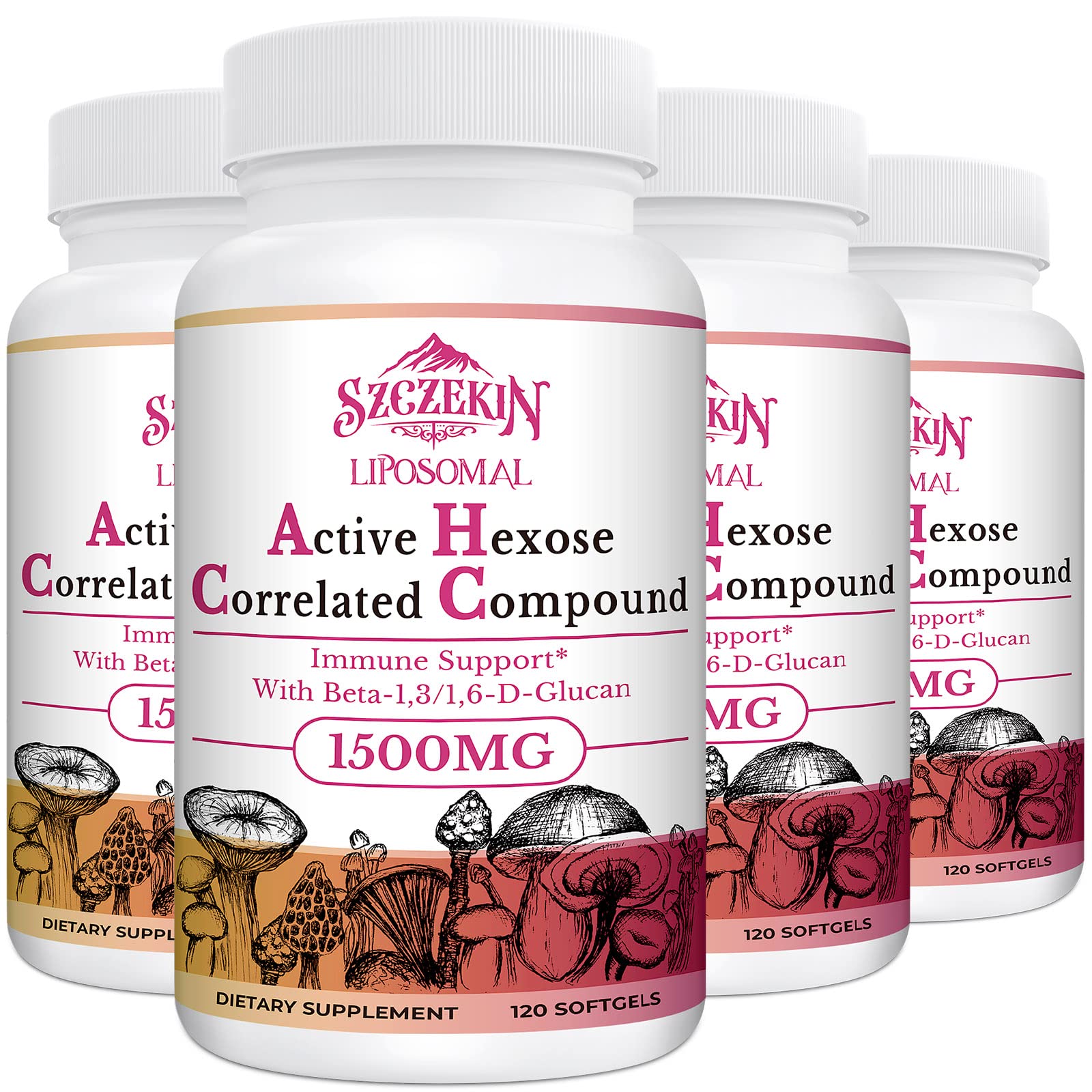 SZCZEKIN bouteille softgels 1500 mg pour une supplémentation pratique et quotidienne.