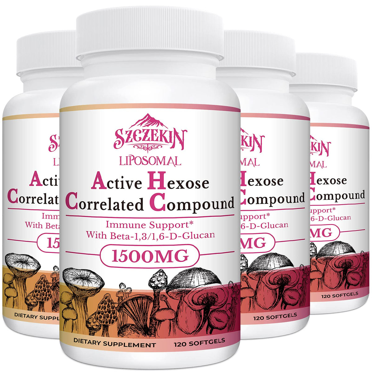 SZCZEKIN bouteille softgels 1500 mg pour une supplémentation pratique et quotidienne.