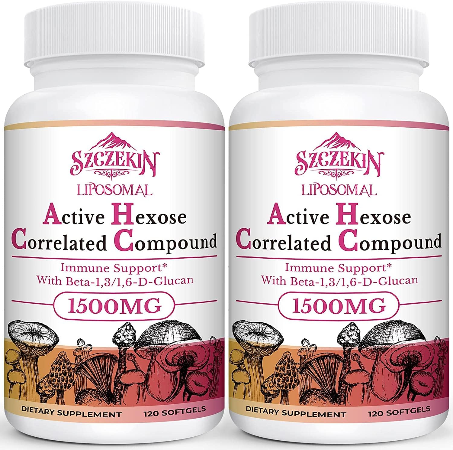 SZCZEKIN: bouteille qui verse, démontrant une posologie liposomale pratique et efficace.