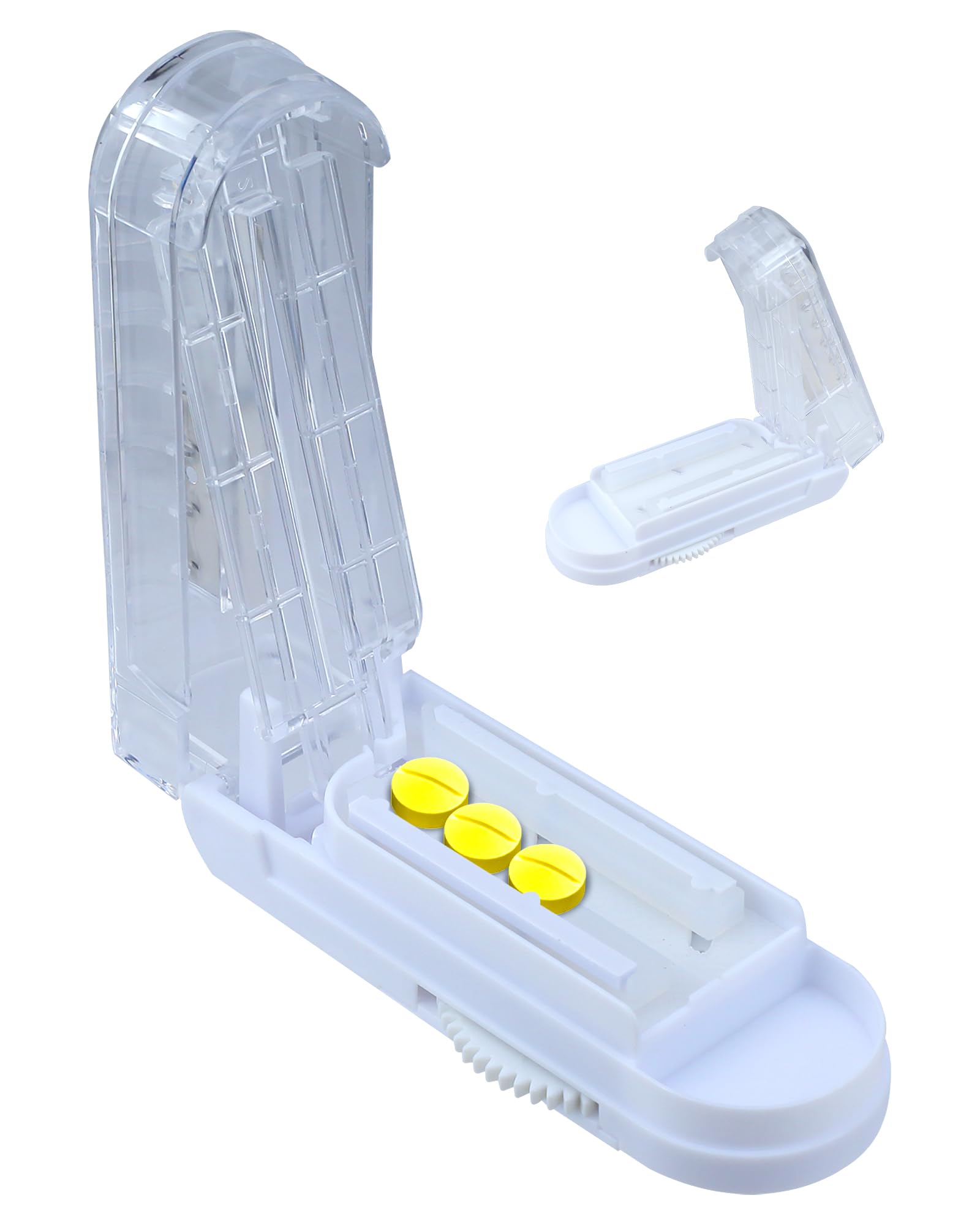 SZREDU coupe-pilules ajustable avec centrage pour des coupes précises et fiables.