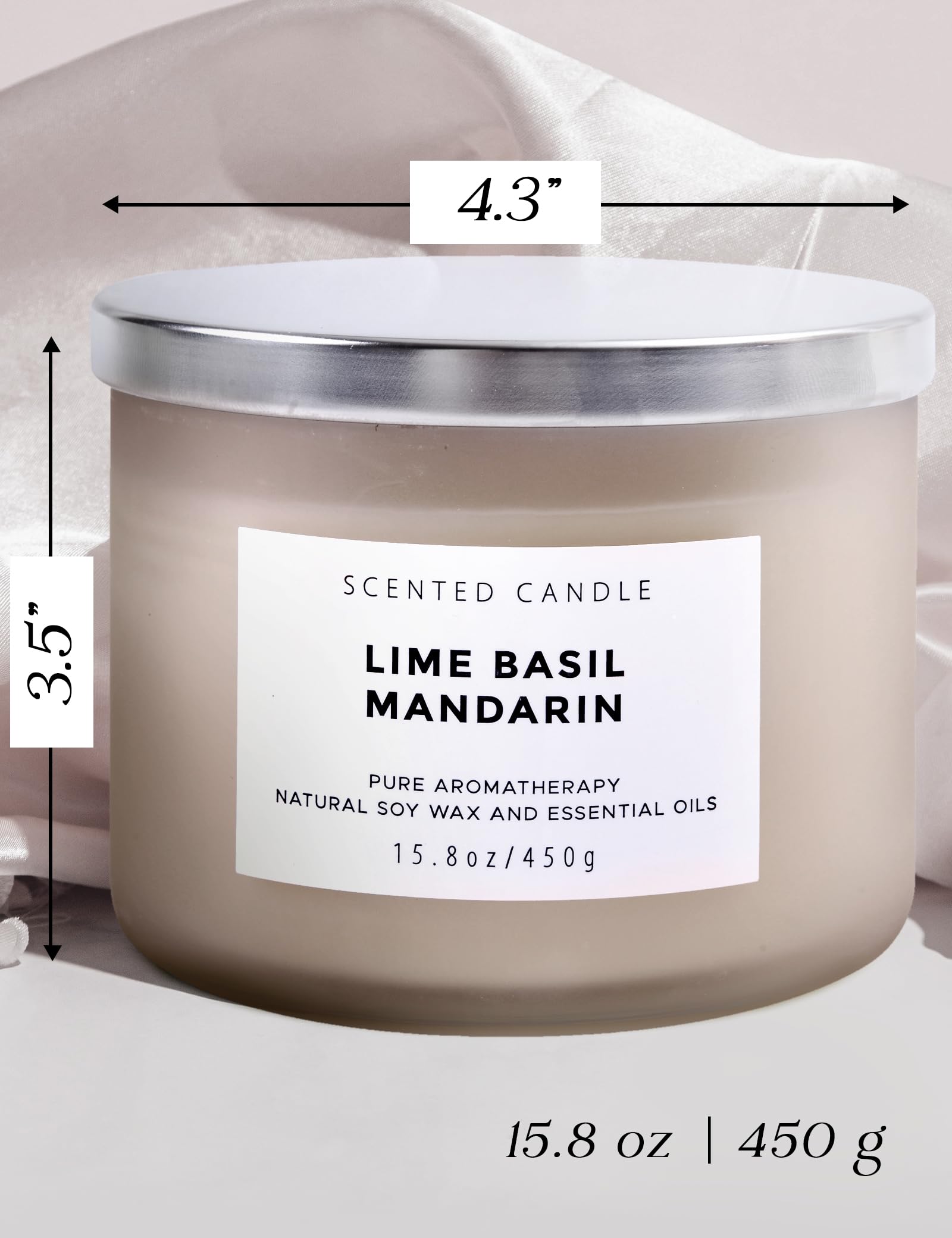 Couvercle métallique et design gris, esthétique et pratique pour cadeau prêt-à-offrir