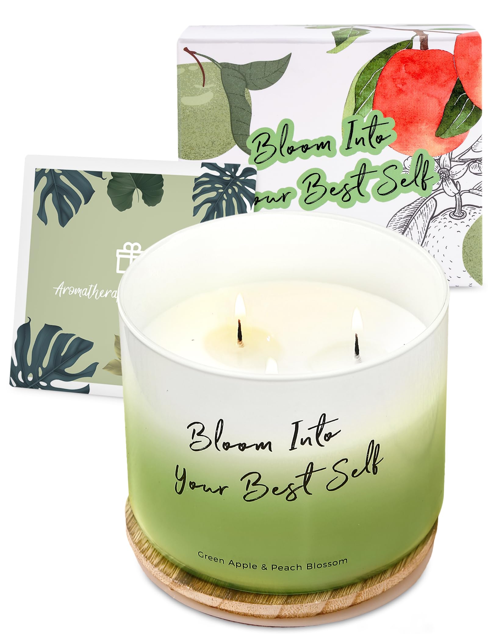 Bougie T&H parfum fruité, ambiance fruitée et revitalisante adaptée à tout espace.