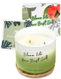 Bougie T&H parfum fruité, ambiance fruitée et revitalisante adaptée à tout espace.