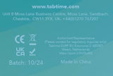 Tabtime: alarme discrète au poignet aidant à rester organisé au quotidien.