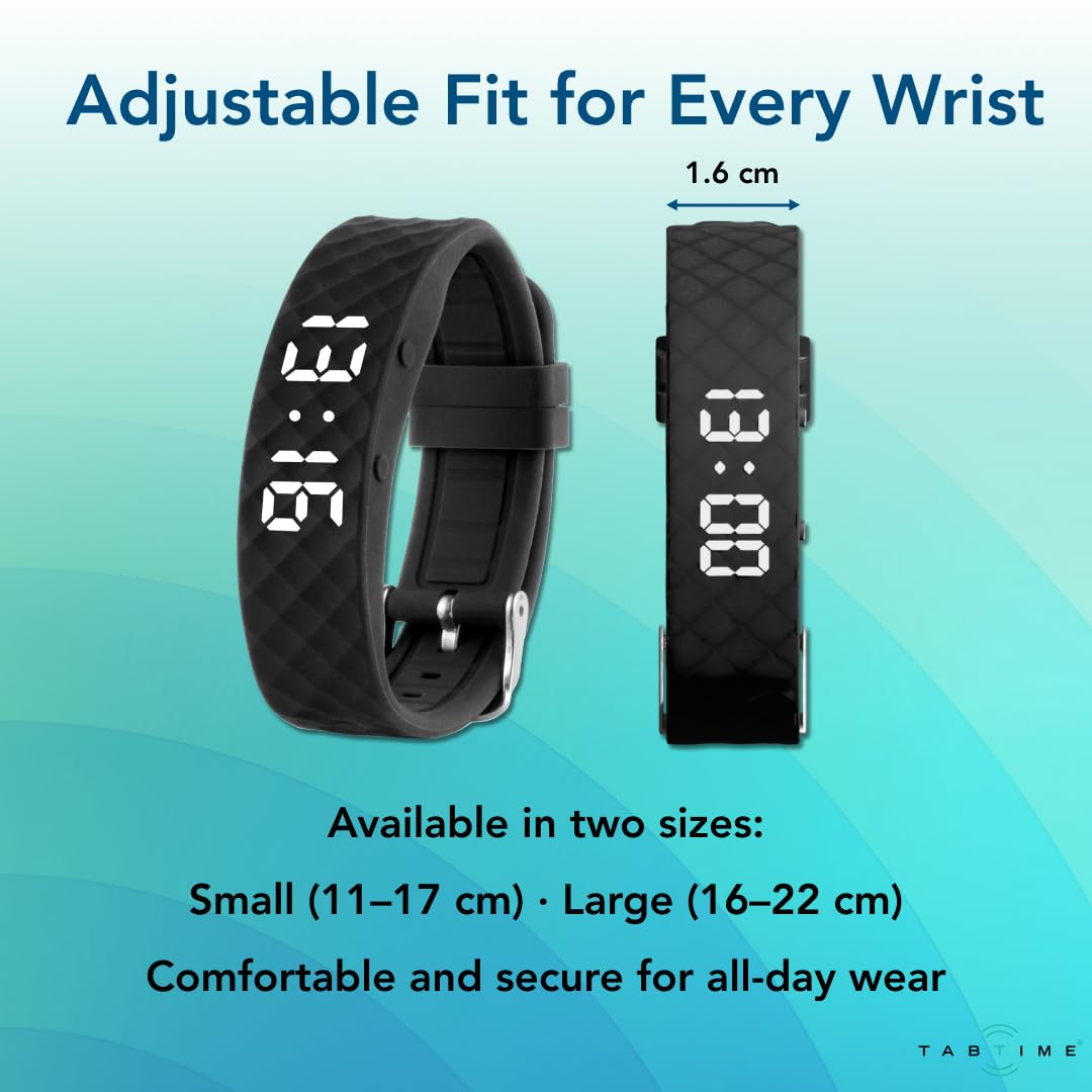 Tabtime configuration rapide à deux boutons pour personnaliser vos rappels.
