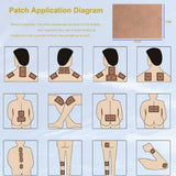 Tai Ren Yi lot de 10 patchs moxibustion, pratique à emporter