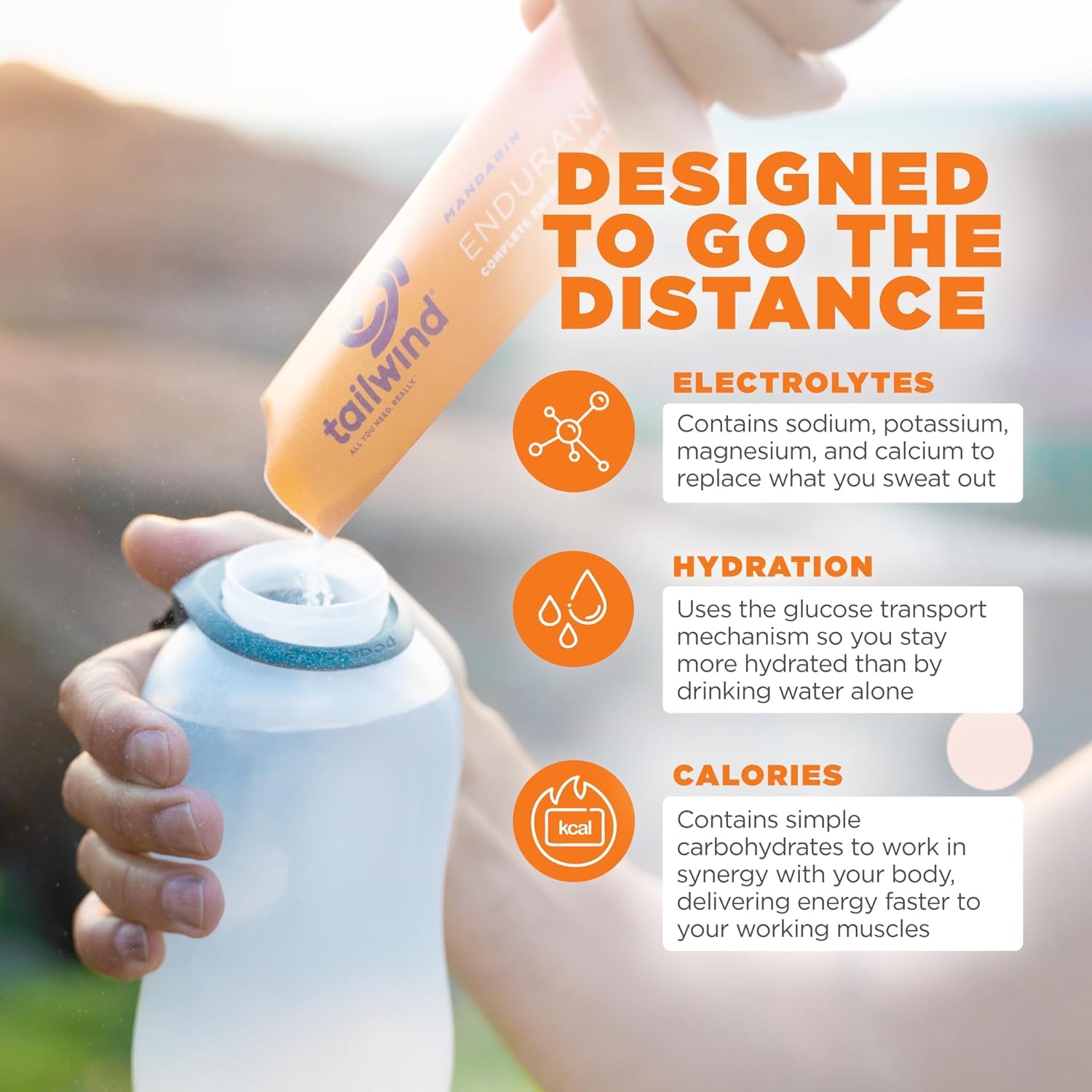 Tailwind Nutrition Endurance Fuel cuillère-doseur – dosage précis pour énergie continue