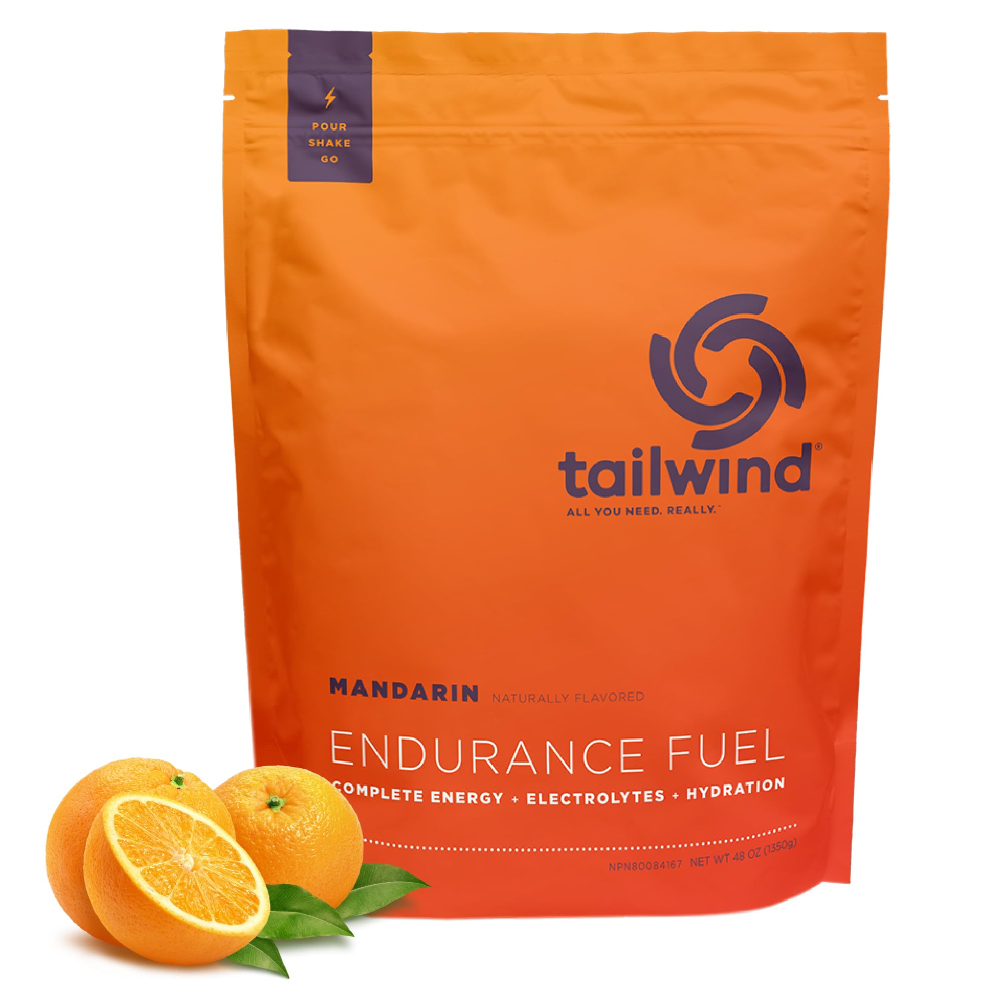Tailwind Nutrition Endurance Fuel sachet mandarine – préparation rapide pour entraînement