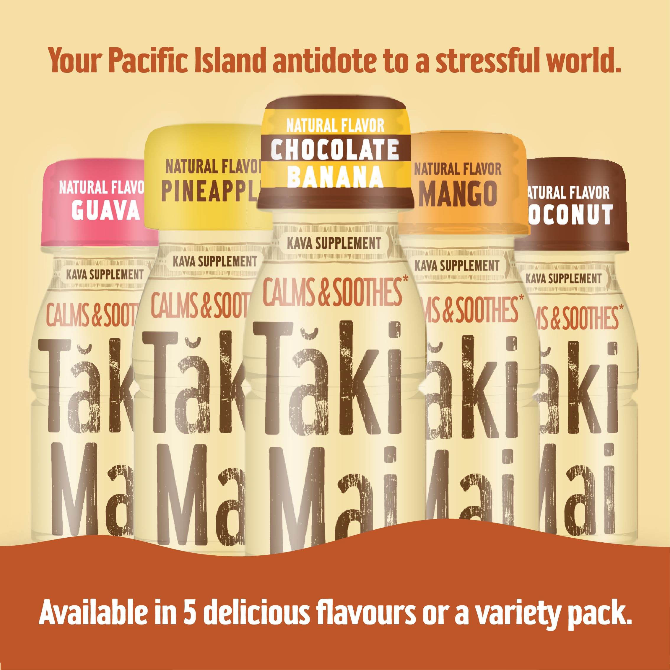 Taki Mai goût chocolat banane kava doux et équilibré en bouche