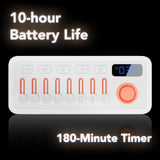 TAKOO connectivité Bluetooth et indicateur d'état de batterie.