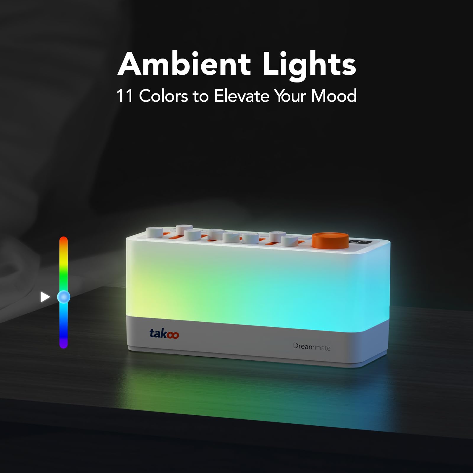 TAKOO minuteur extinction automatique pour sommeil sans souci.