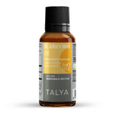 Talya Millepertuis huile 20ml – bouteille élégante pour peau éclatante et naturelle.
