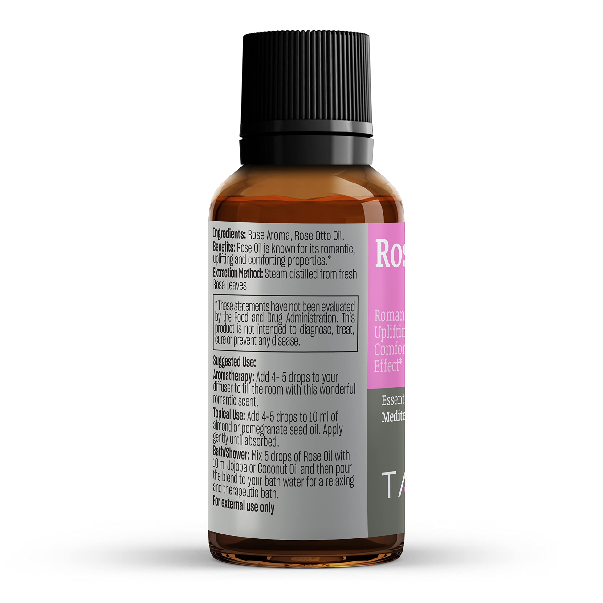Talya Rose Oil Blend - origine méditerranéenne des roses utilisées.