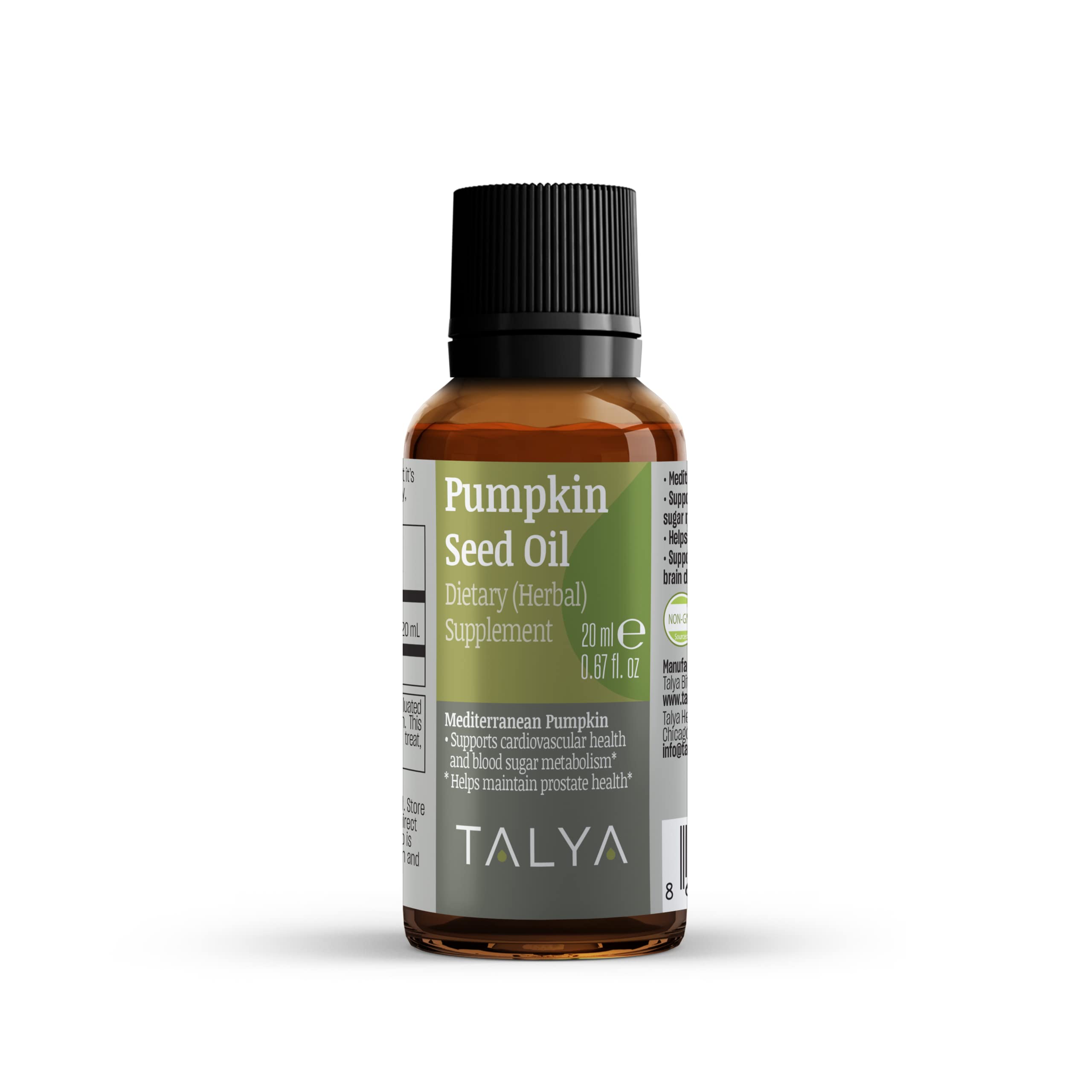TALYA huile de graines de courge - bouteille pure prête à une utilisation quotidienne