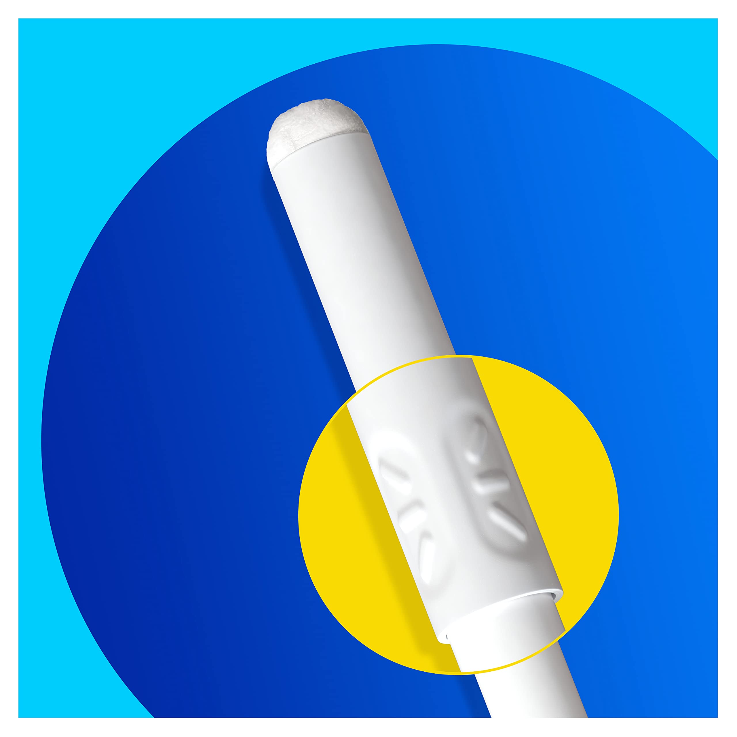 Tampon Tampax 80 ct, rangement propre et pratique dans la trousse.