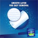 Tampon Tampax 80 ct, insertion rapide et simple en toute circonstance.