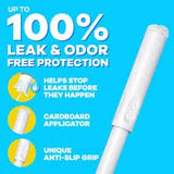 Utilisation facile Tampax Cardboard Regular, idéale pour le quotidien actif.