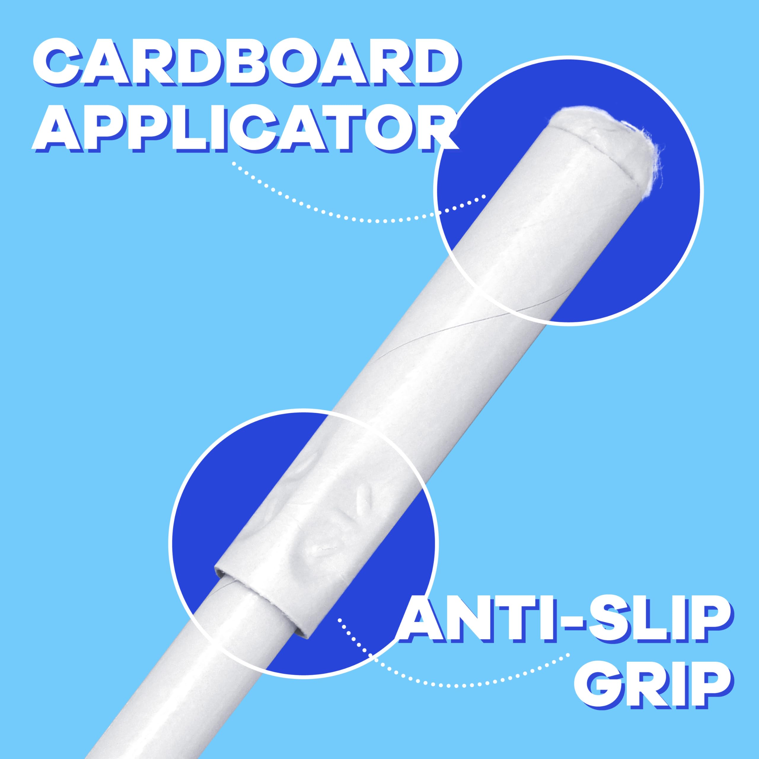 Tampax FormFit Dilatation Douce s’adaptant à votre morphologie.